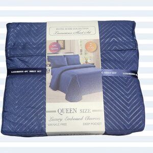 Hotel Home collection Luxurious solid sheet set